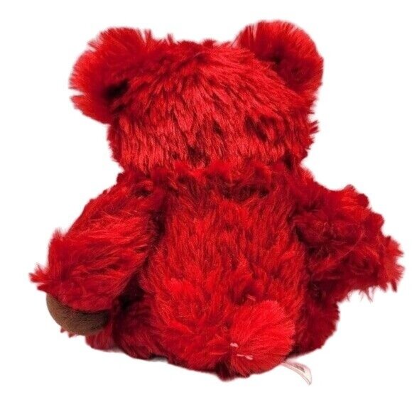 2/$15 Hersheys Kisses Red Plush Teddy Bear 7" Cuddly Stuffed Toy Collectible - Picture 4 of 10